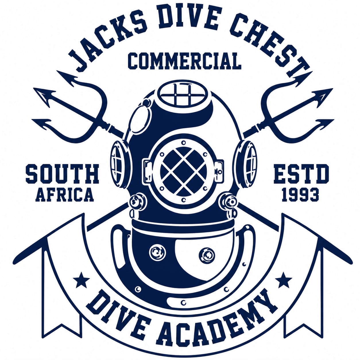 jacks dive chest logo